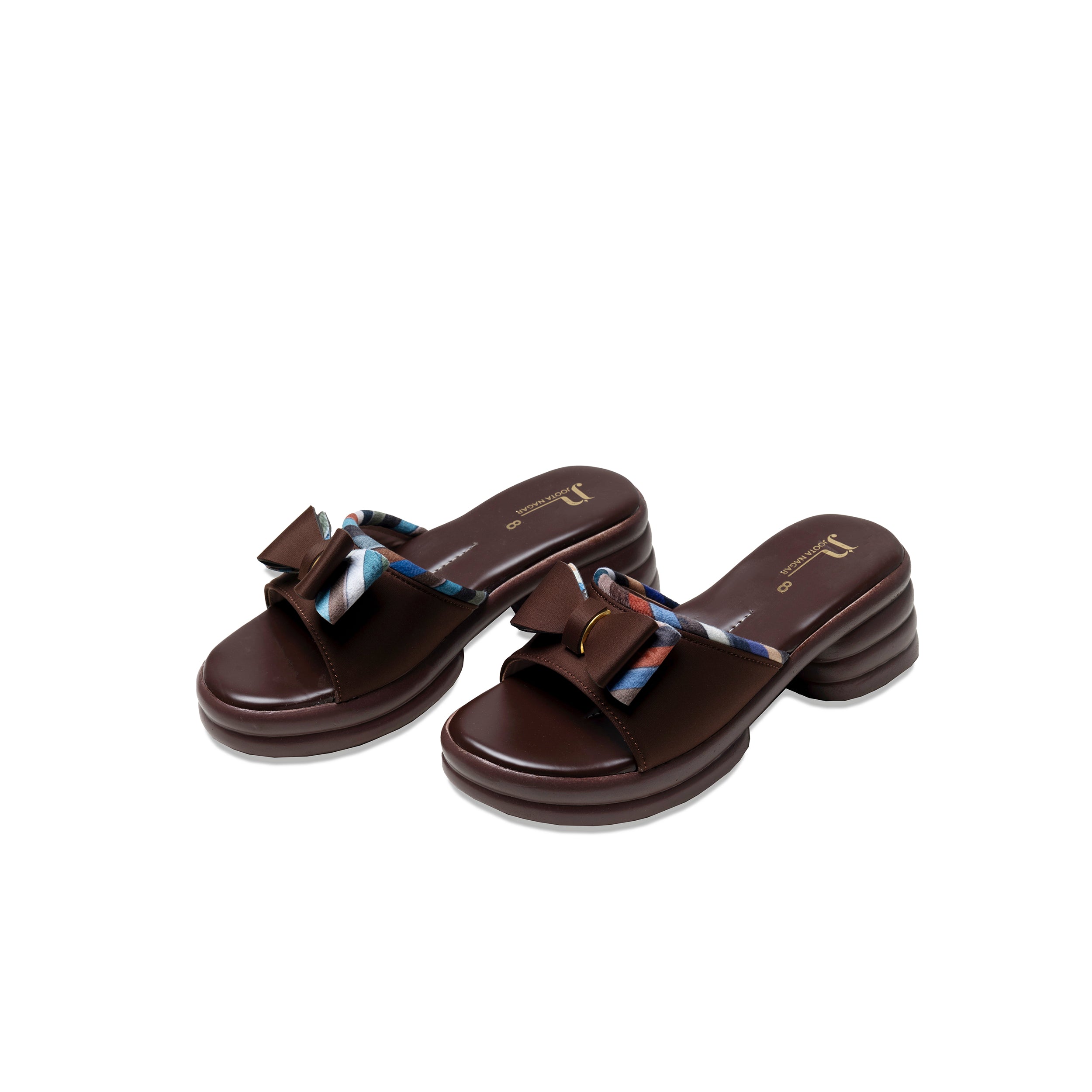 Mocha Bow PU Walker