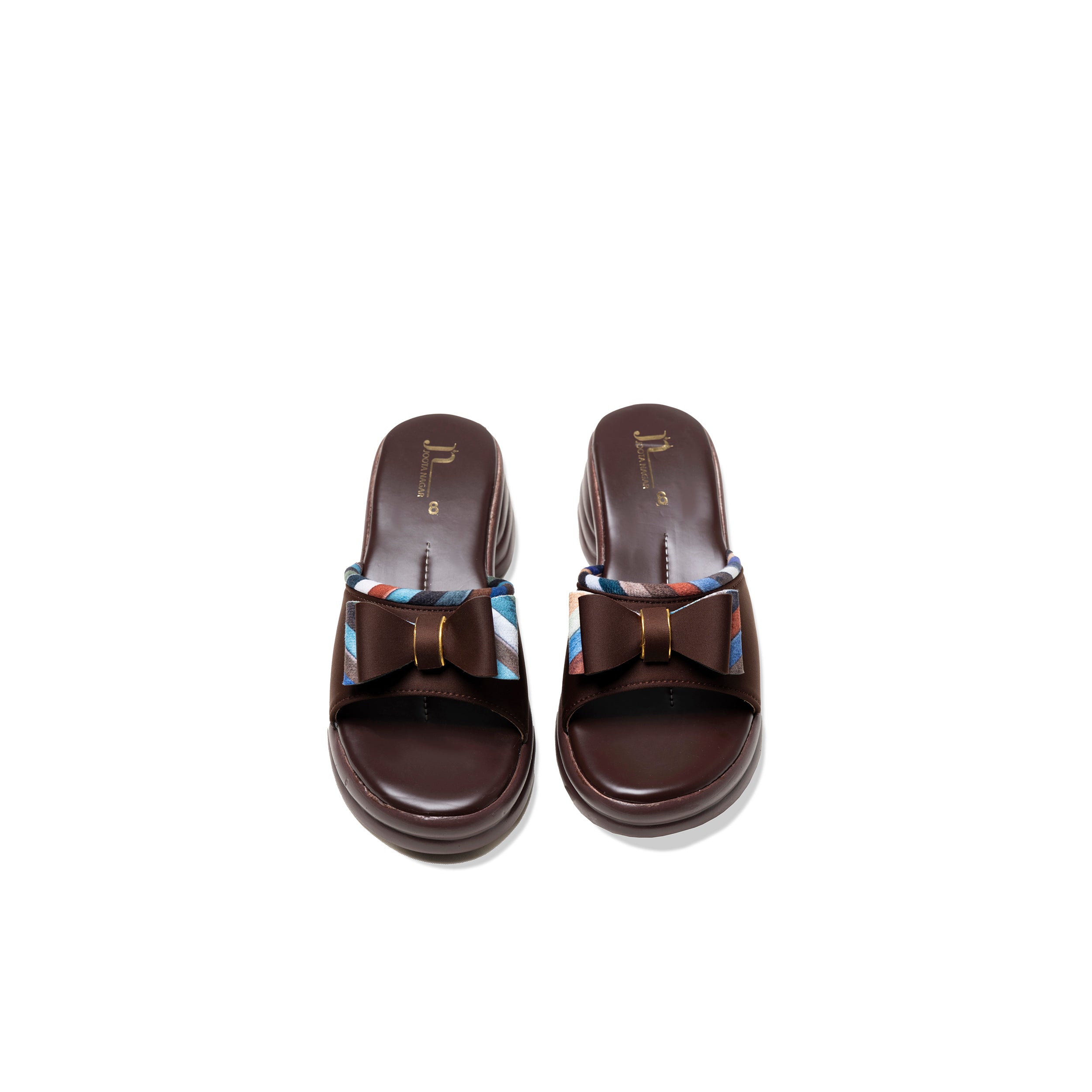 Mocha Bow PU Walker