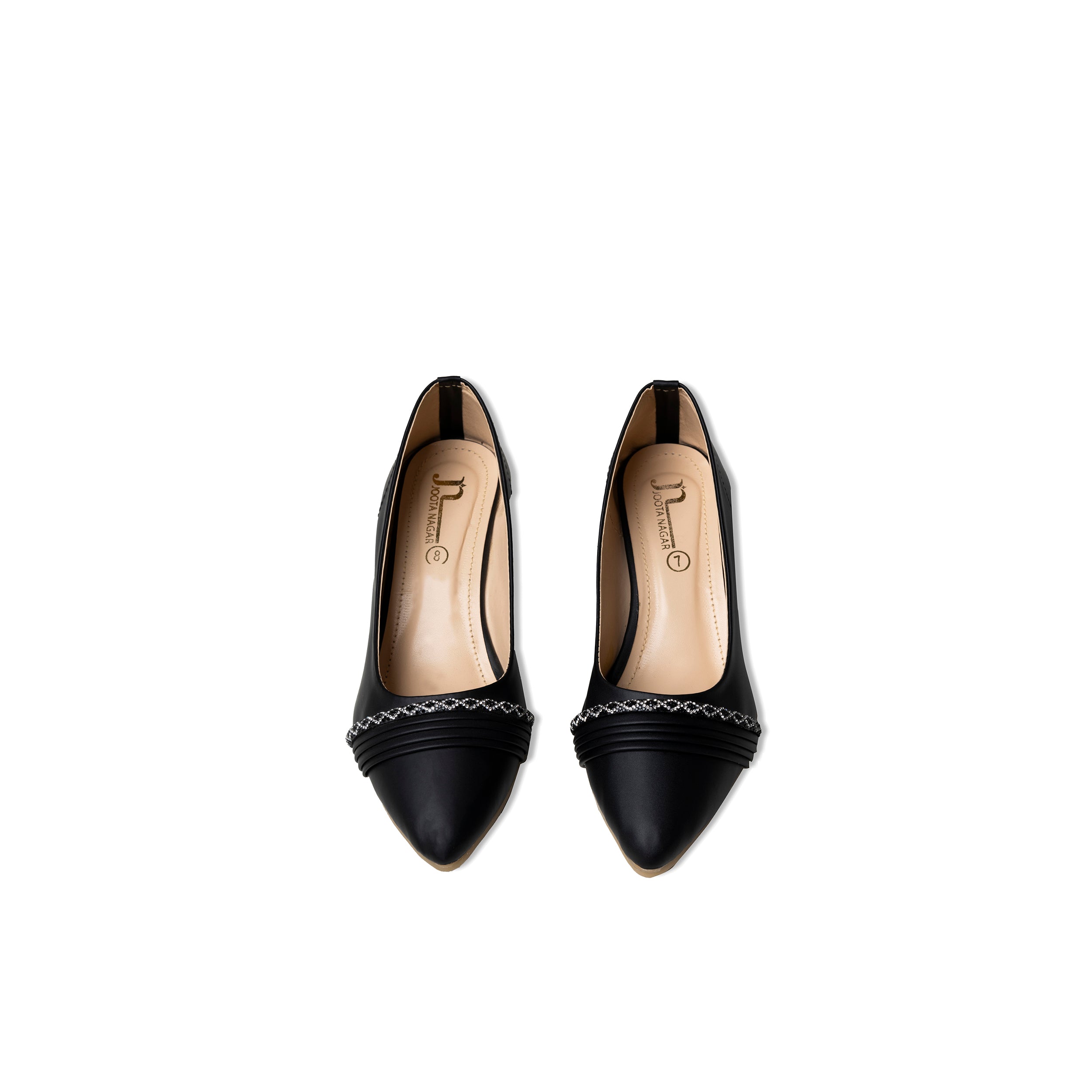 Black Gel Sole Comfort Pump