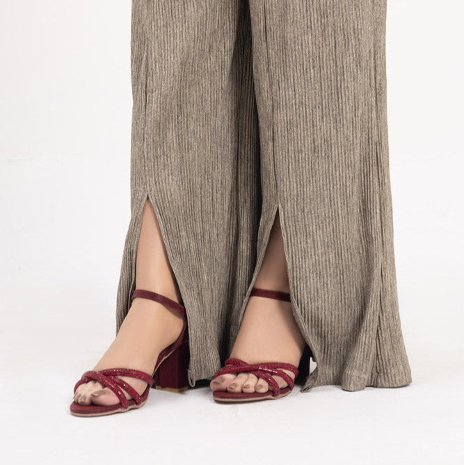 Maroon Comfort High Heels