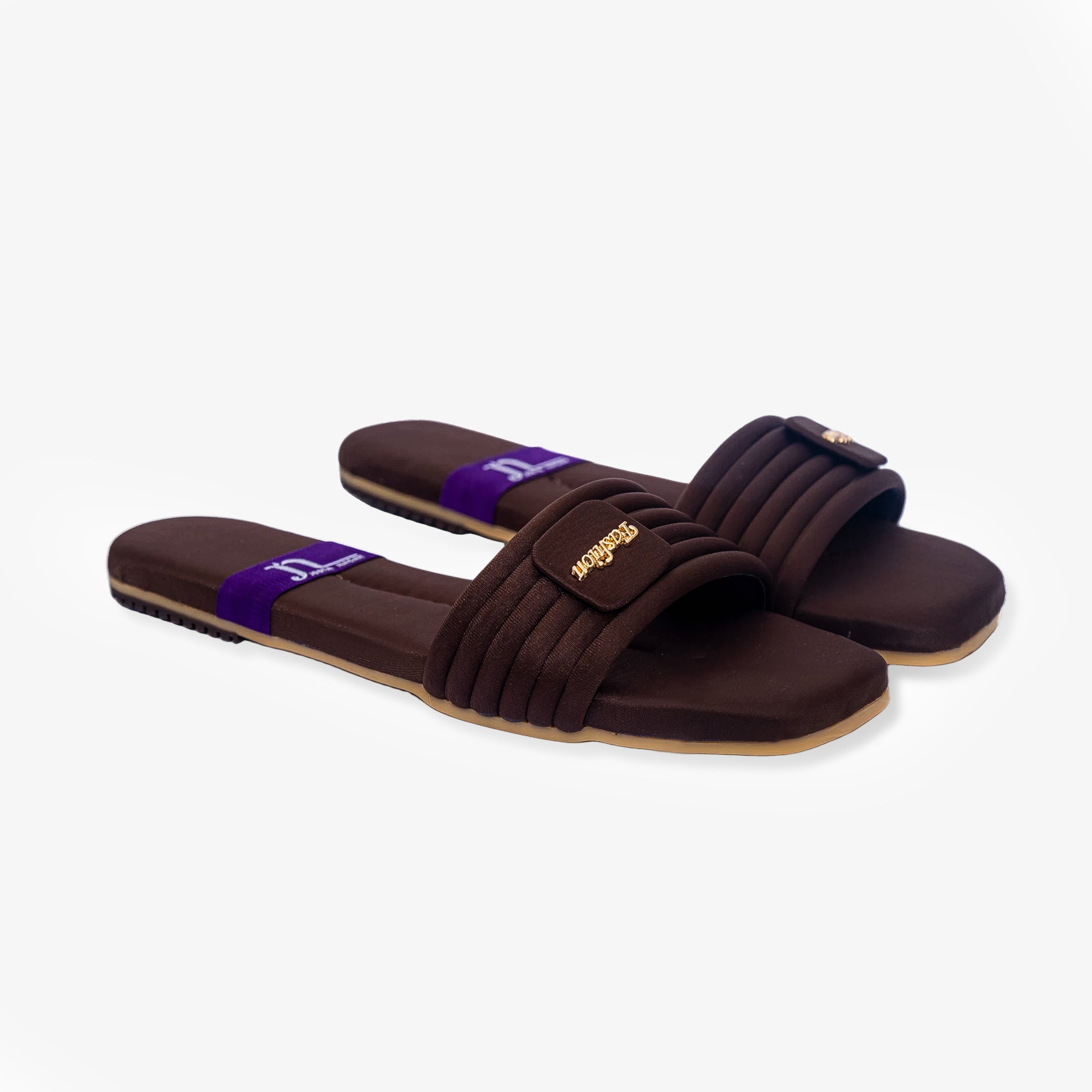 Mocha Comfort Slides