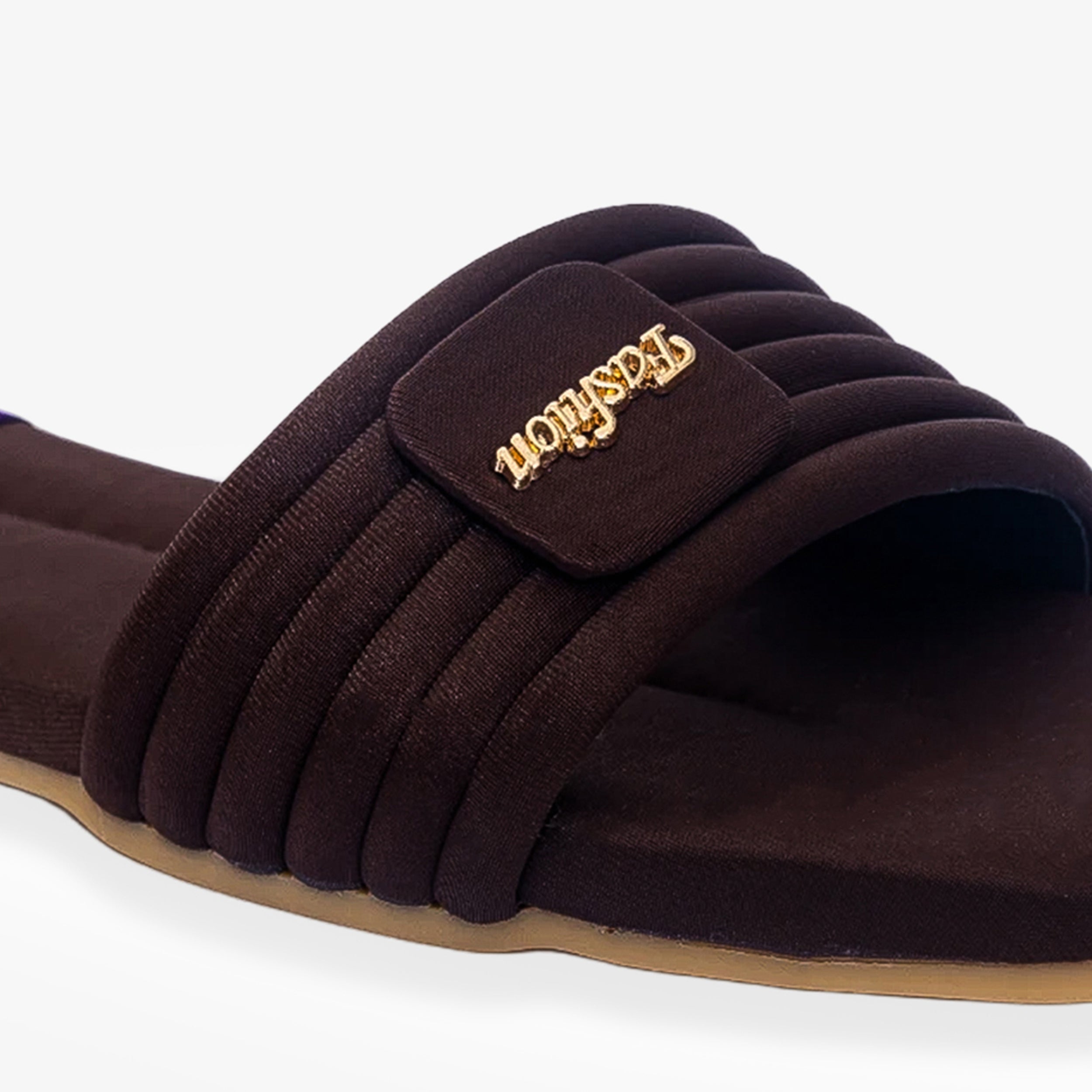 Mocha Comfort Slides