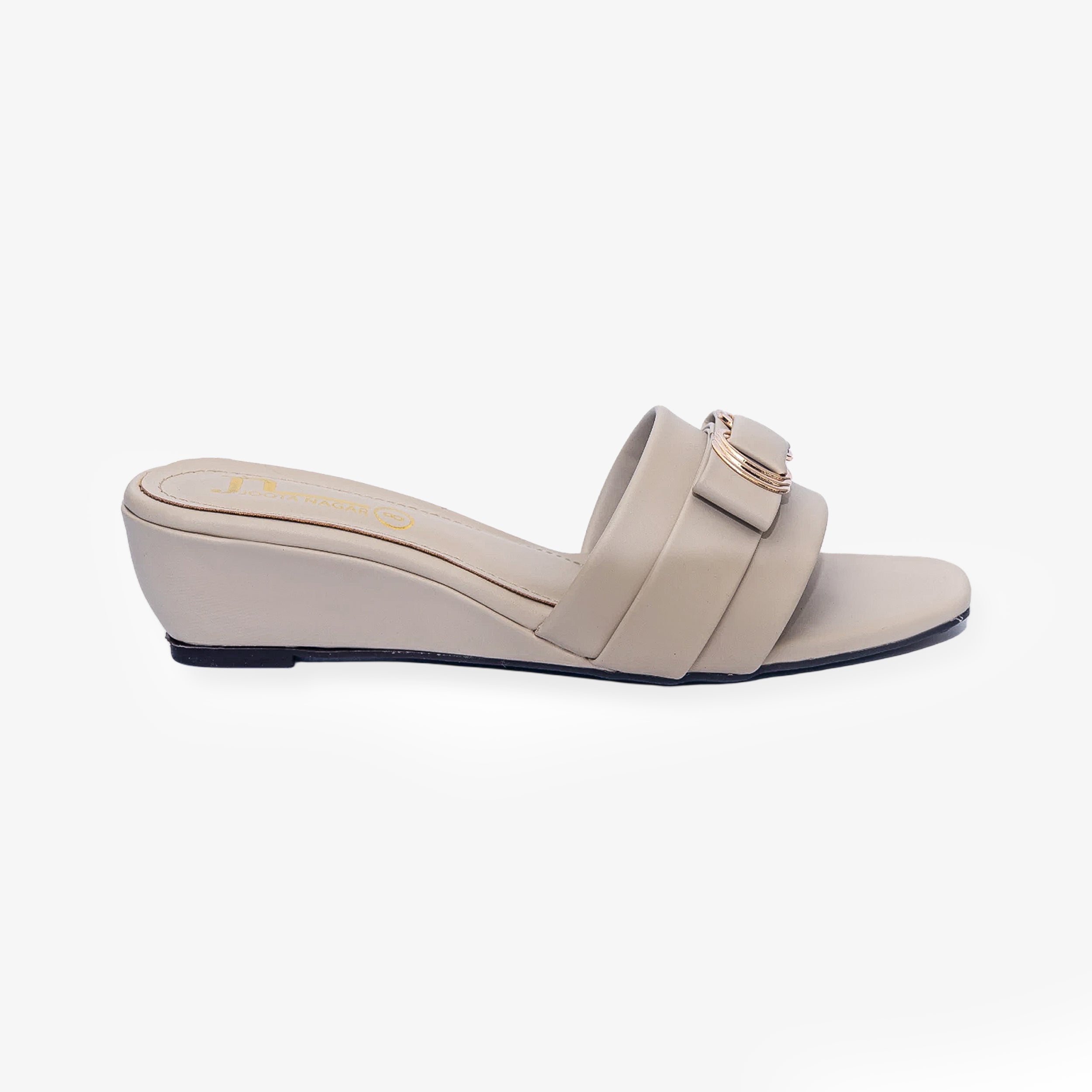 Ivory Buckle Wedge