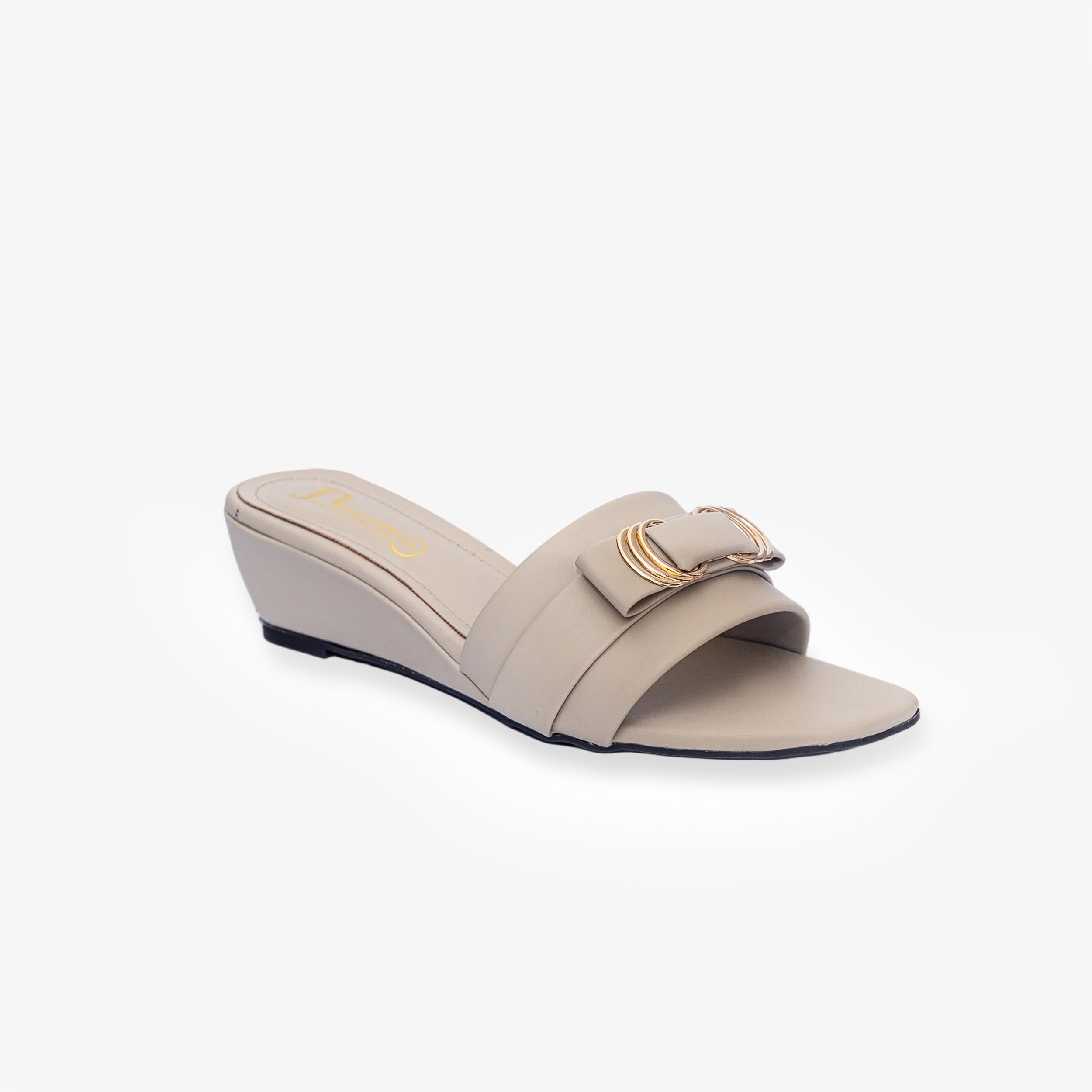 Ivory Buckle Wedge