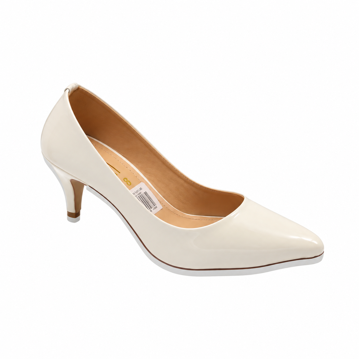 Patent Pointed-Toe Court Shoes