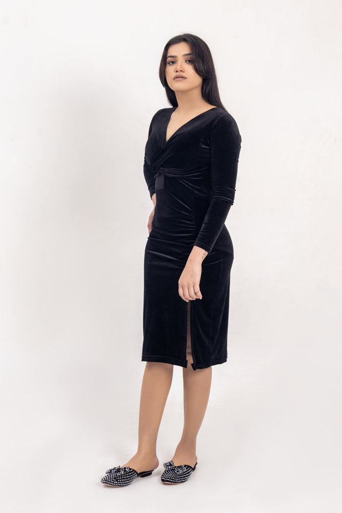 Black Bow Comfort Pump