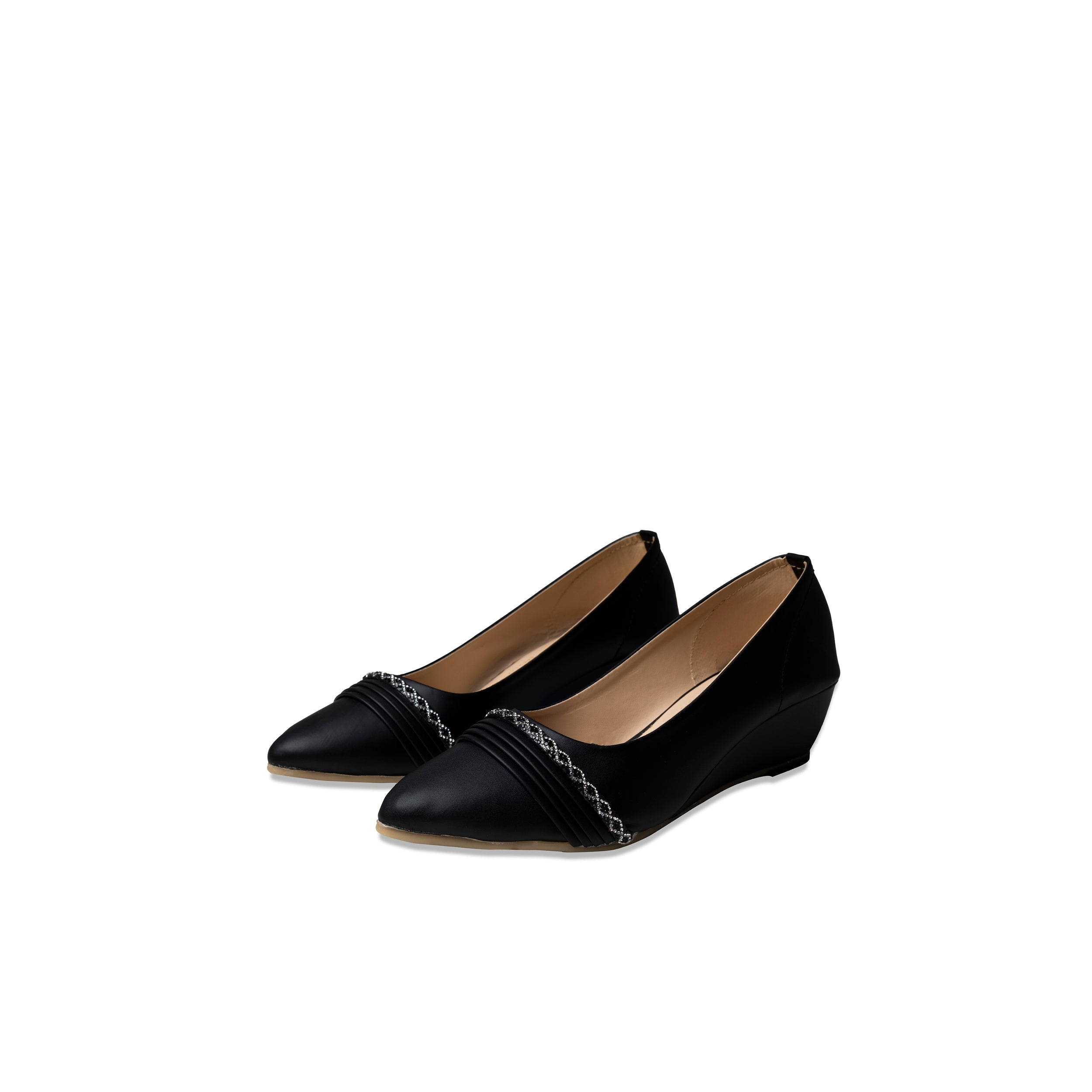 Black Gel Sole Comfort Pump