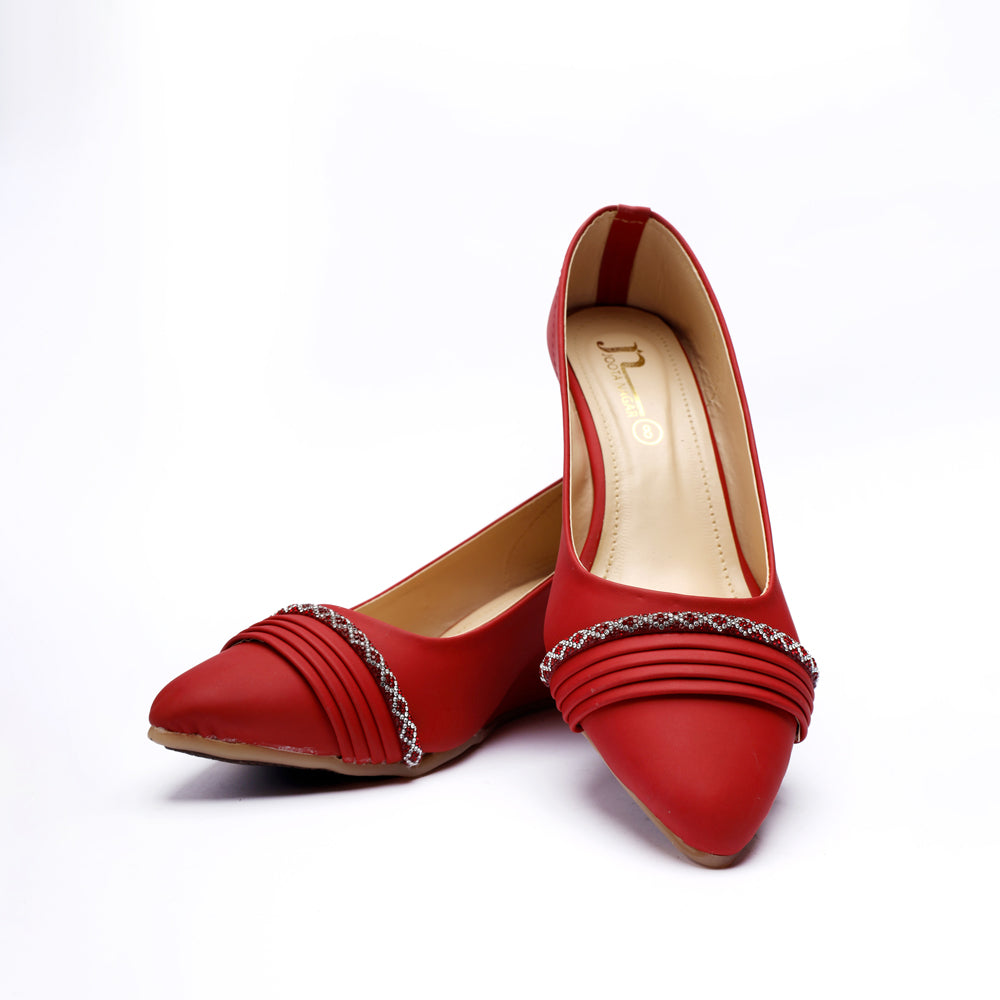Red Gel Sole Comfort Pump