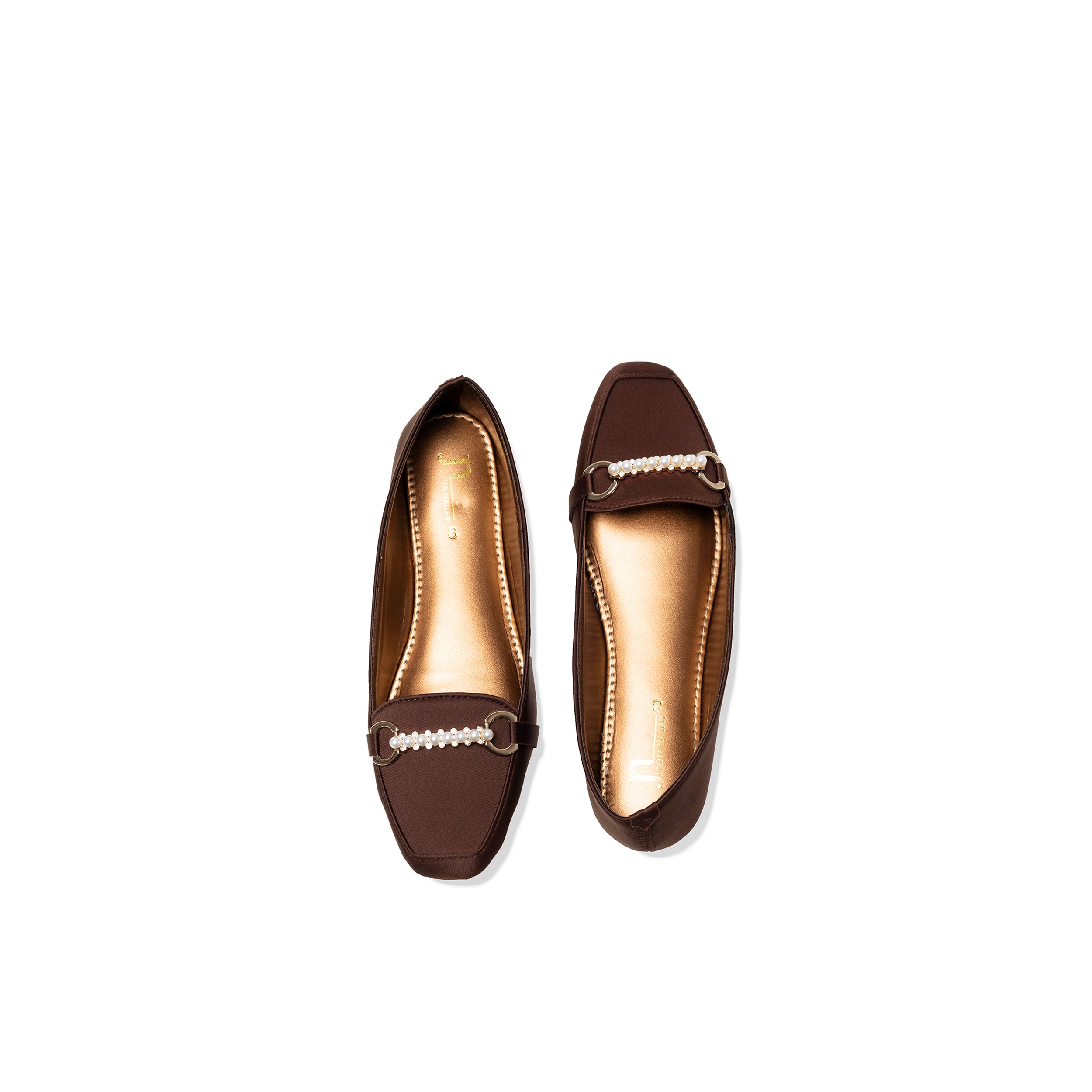 Brown Pearl Pump