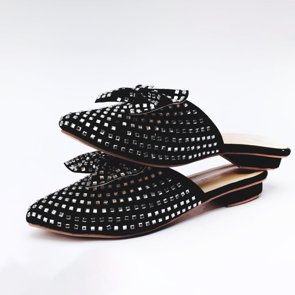Black Bow Comfort Pump