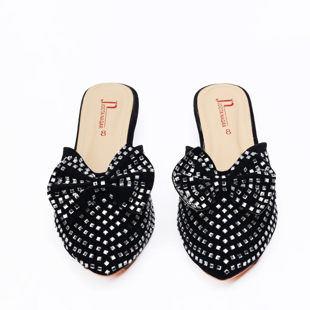 Black Bow Comfort Pump