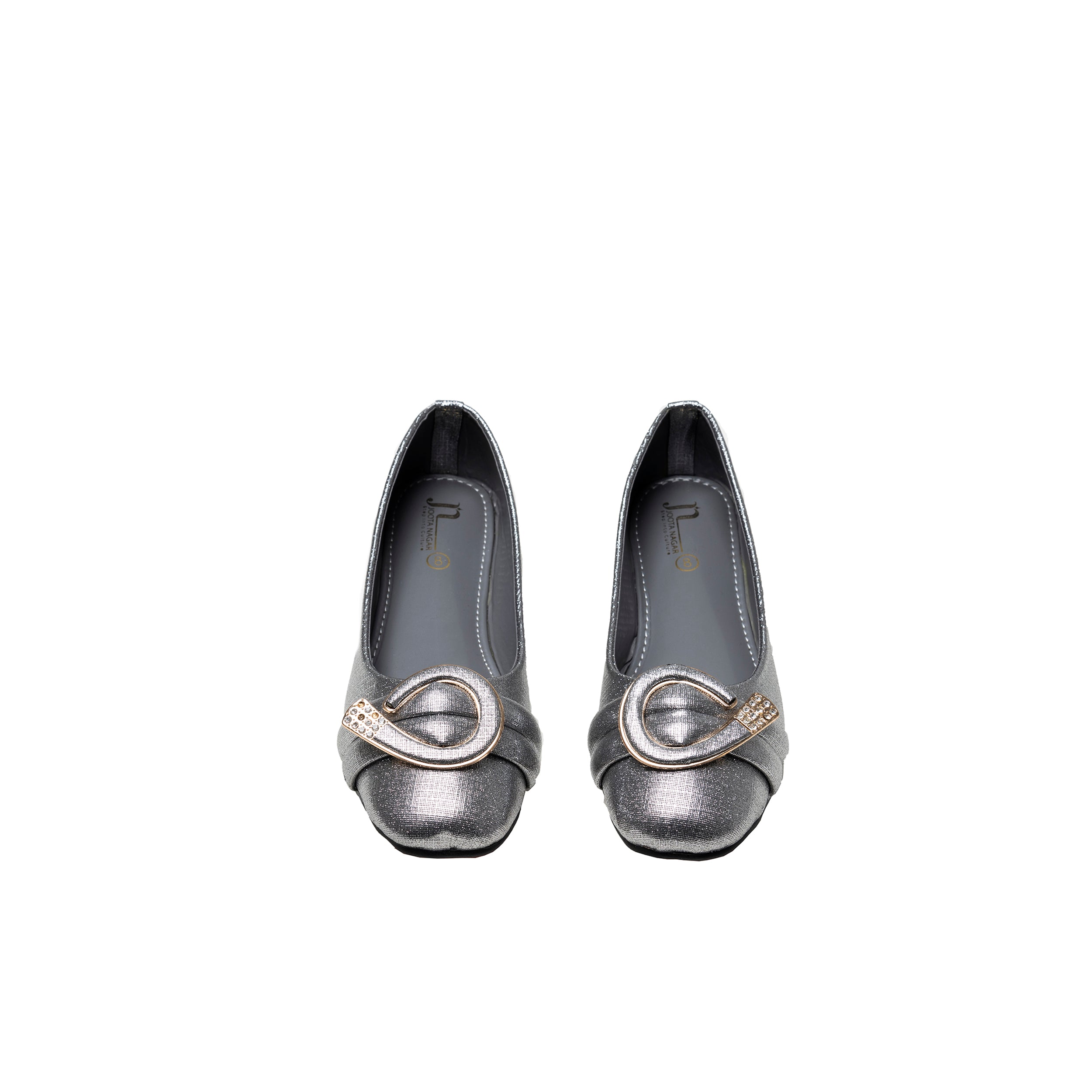 Grey Fancy Pumps
