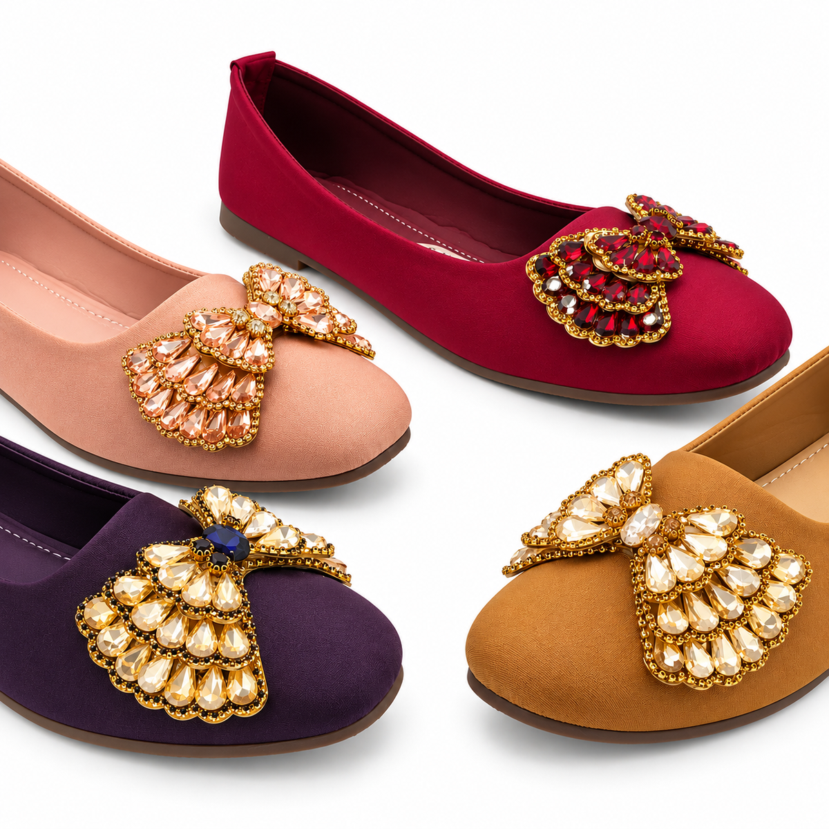 Fancy Embellished Pumps