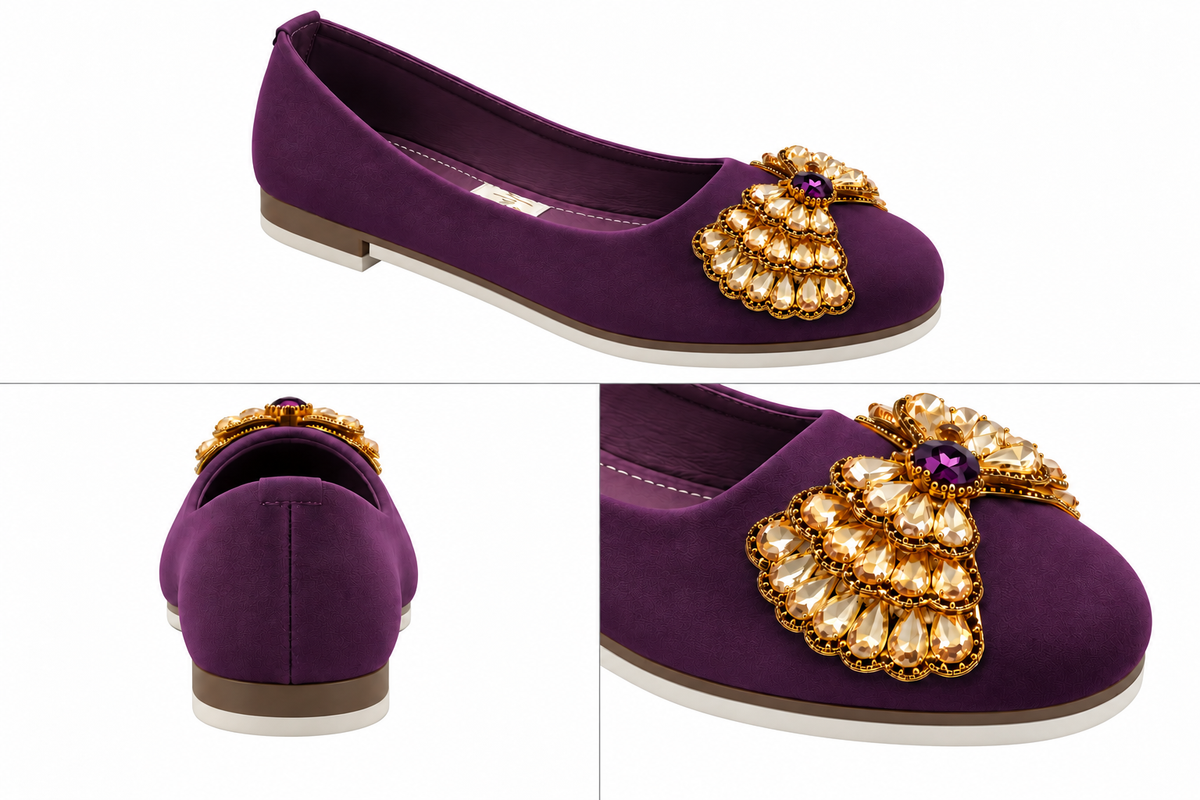 Fancy Embellished Pumps