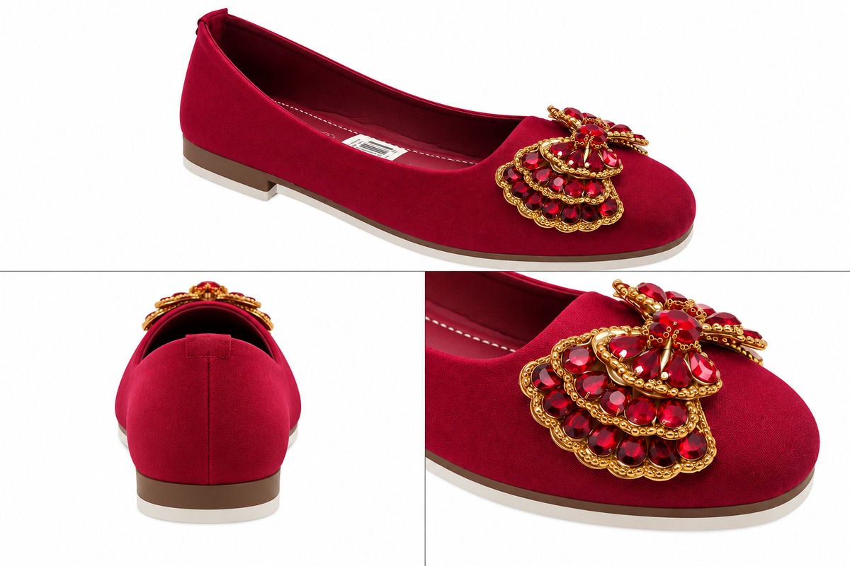 Fancy Embellished Pumps