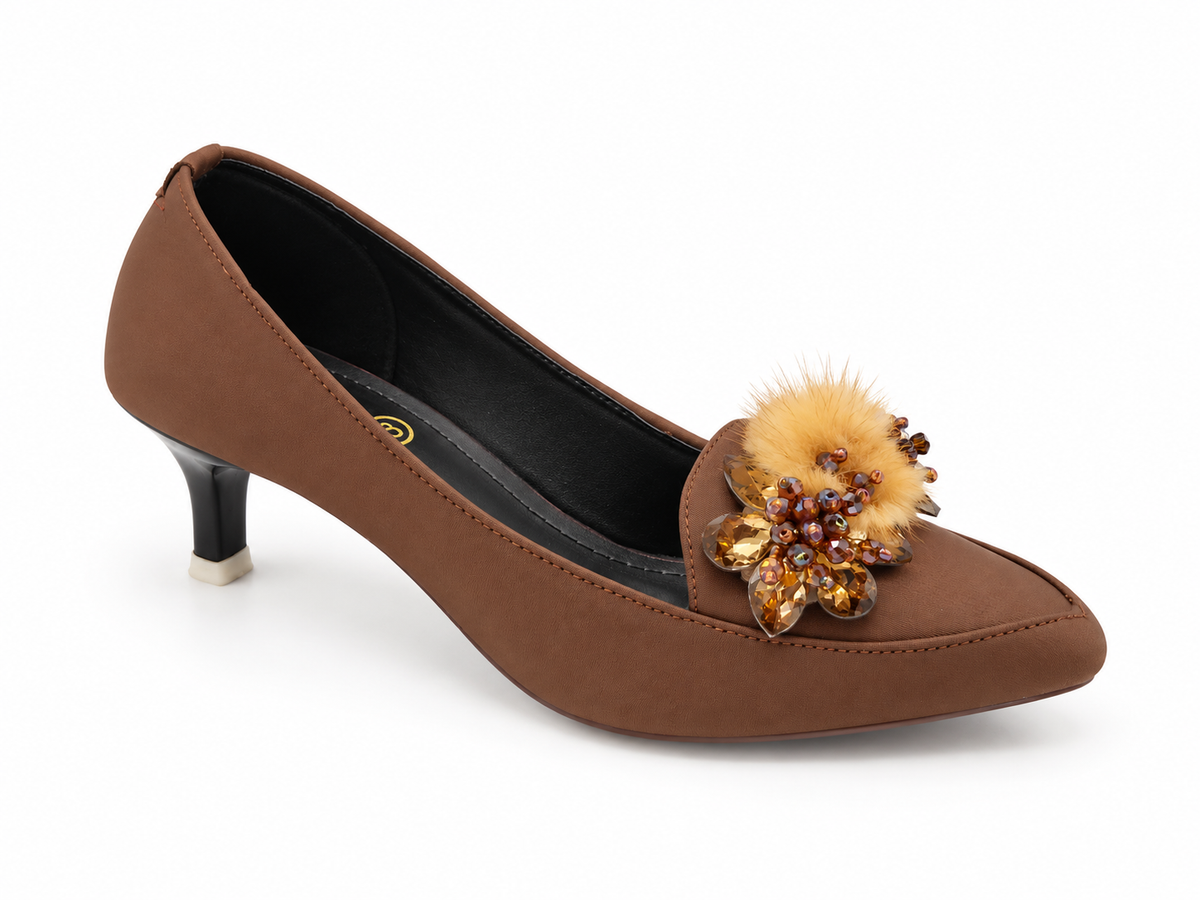 NAGINA TAI COATSHO  WITH COLOR HEEL