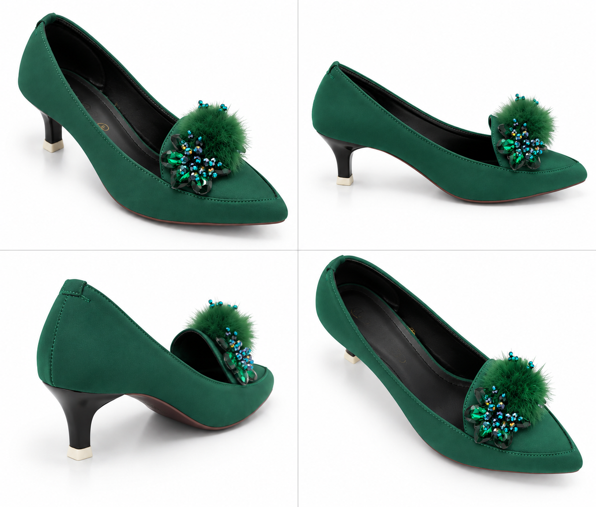 NAGINA TAI COATSHO  WITH COLOR HEEL